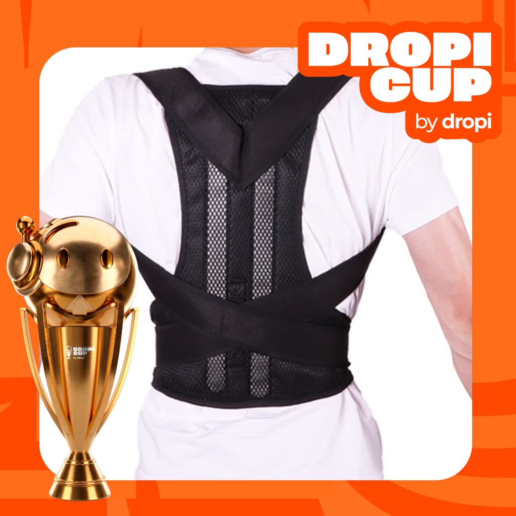 Corrector lumbar espalda DROPI CUP
